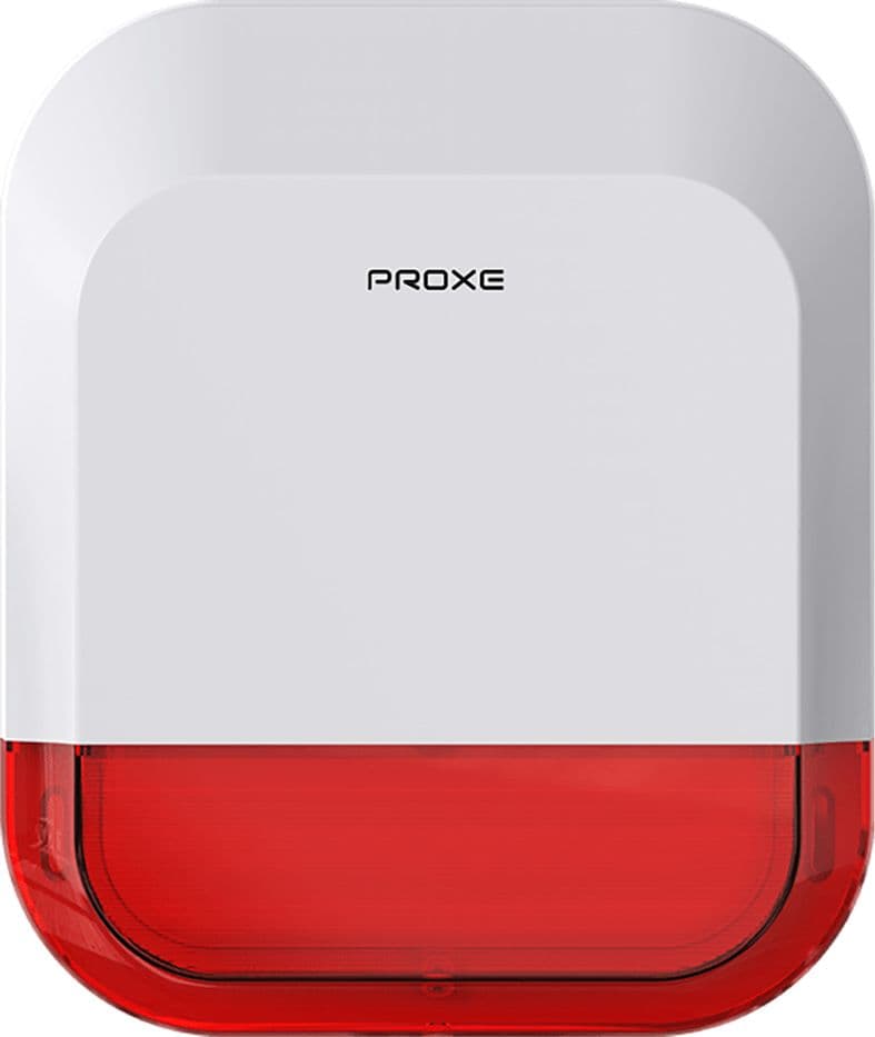 Sirena da Esterno Wireless per Centralina Allarme Potenza 115 Db Proxe - 2