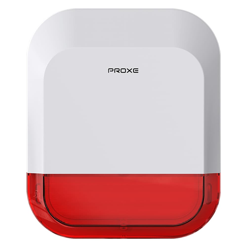Sirena da Esterno Wireless per Centralina Allarme Potenza 115 db Proxe - 2