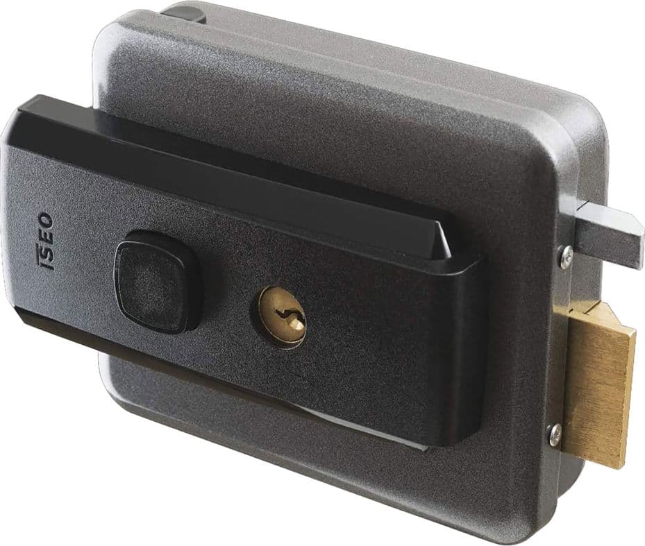 Serratura Elettrica da Applicare per Iseo Legno 52n Ambidestra E50 60 70 80 - 2