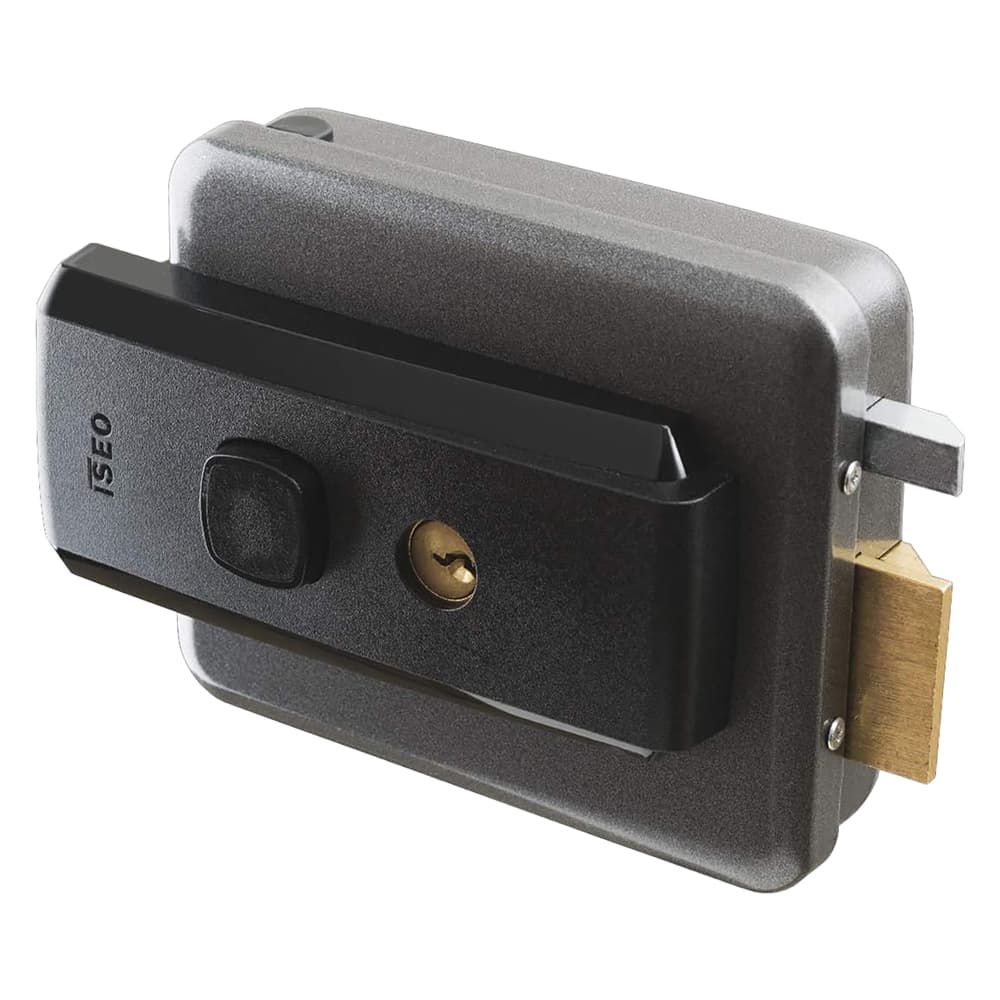 Serratura Elettrica da Applicare per Iseo Legno 52N Ambidestra E50 60 70 80 - 2