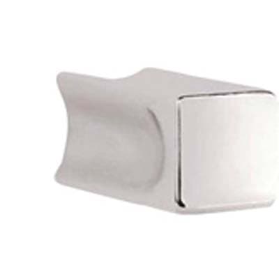 Pomolo Zama Quadro 2388 Metalstyle Cromo Lucido 10 x 10 mm 10 Pezzi - 2