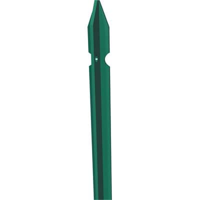 Paletto Recinzione Plasticato Sezione H 30 x 30 x 3,0 mm 100 cm 10 Pezzi - 2