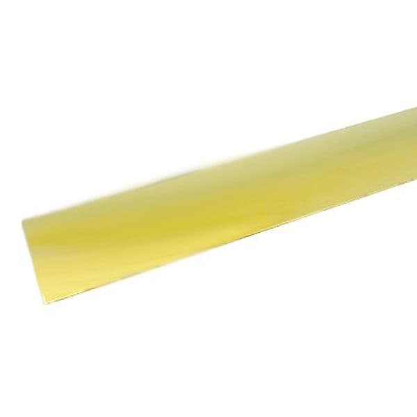 Piaggia Adesiva Pavimento Pari Livello Ottone 35 mm 93 cm 0 mm 2 Pezzi - 2