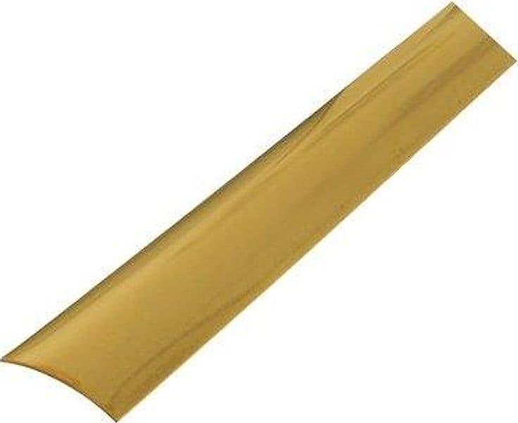 Piaggia Adesiva Pavimento Pari Livello Ottone 35 mm 103 cm 0 mm 2 Pezzi - 2