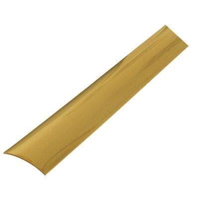 Piaggia Adesiva Pavimento Pari Livello Ottone 35 mm 103 cm 0 mm 2 Pezzi - 2