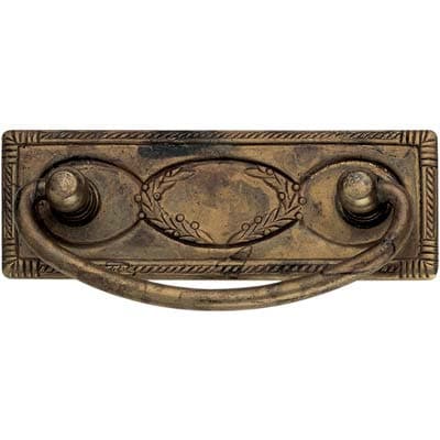 Maniglietta Mobili Antico MG2493 Metalstyle 97 x 45 mm 5 Pezzi - 2