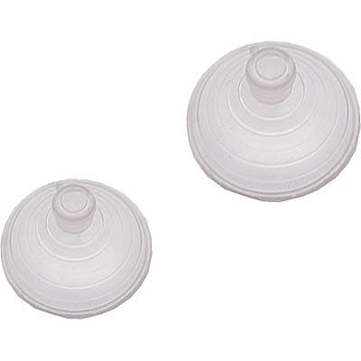 Ventosa Pronty PVC Trasparente Ø 25 mm 4 Pezzi - 2