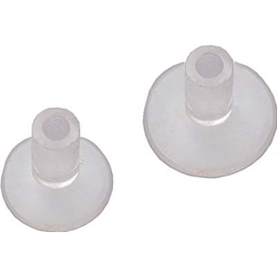 Ventosa con Gambo Pronty PVC Trasparente G 6 x 12 mm 20 mm 4 Pezzi - 2