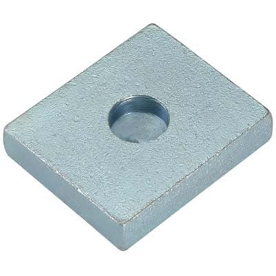 Piastra Perno Inferiore a Saldare 349 Combi 60 F 20,5 mm 15 mm 10 Pezzi - 2