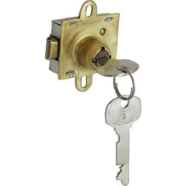 Serratura Casellari Postali 143 Ibfm Ottonata Cilindro 12 mm 5 Pezzi