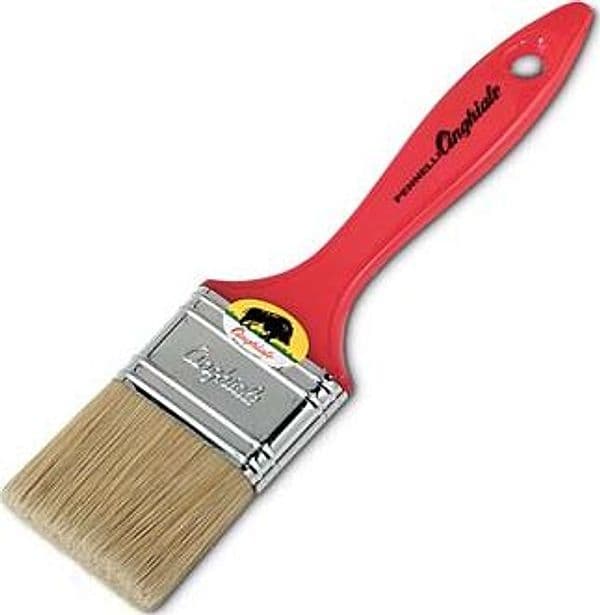 Pennellessa Manico Plastica 529 Cinghiale Setola Bionda 30 x 46 mm 12 Pezzi - 2