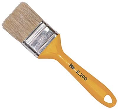 Pennellessa Manico Plastica Vuoto 200 Itr Setola Bionda 40 x 44 mm 12 Pezzi - 2