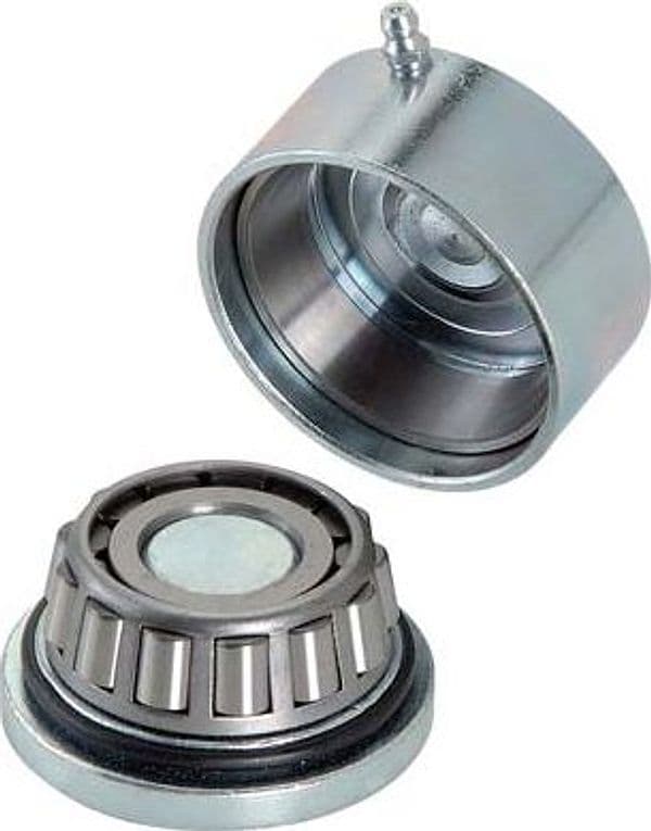 Piastra a Saldare 346 Combi Zincata con Cuscinetto a Rulli Mm 50 - 2
