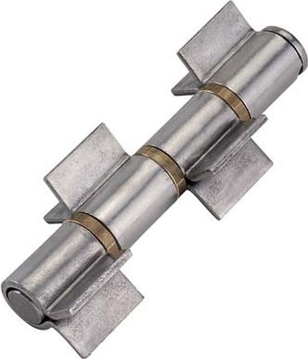Cerniera 4 Ali Aperte a Saldare 135 Combi 180 mm 4 Pezzi - 2