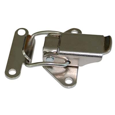 Chiusura a Leva Acciaio Grezzo Nichelato con Incontro 52 x 33 mm 20 Pezzi - 2