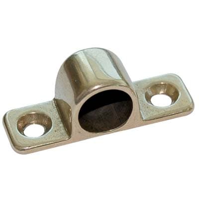 Incontro Piano Cricchetto Vasistas Ottone Lucido 14 x 43 mm 10 Pezzi - 2