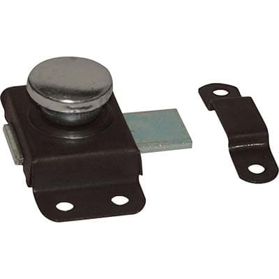 Catenaccio Targette Ferro Brunito 25 mm 12 Pezzi - 2