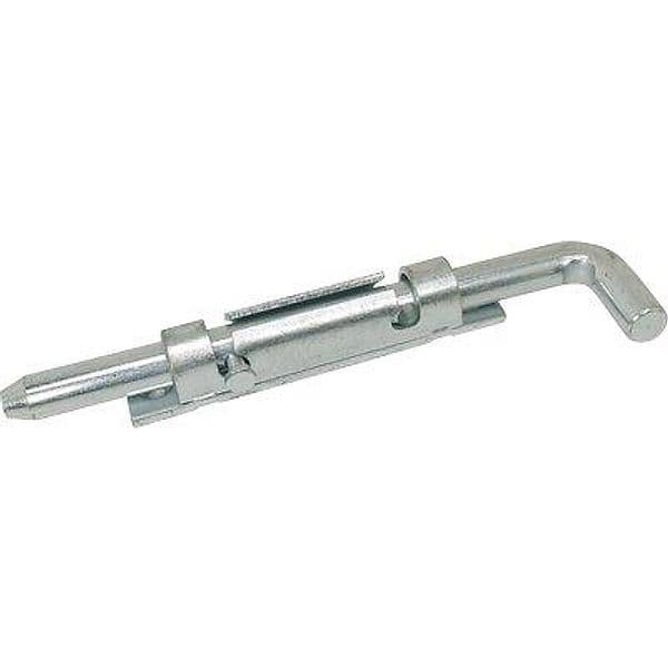 Paletto a Leva Tondo 67 Ibfm Zincato Piastra Mm 25 D.mm 16 cm 30 - 2