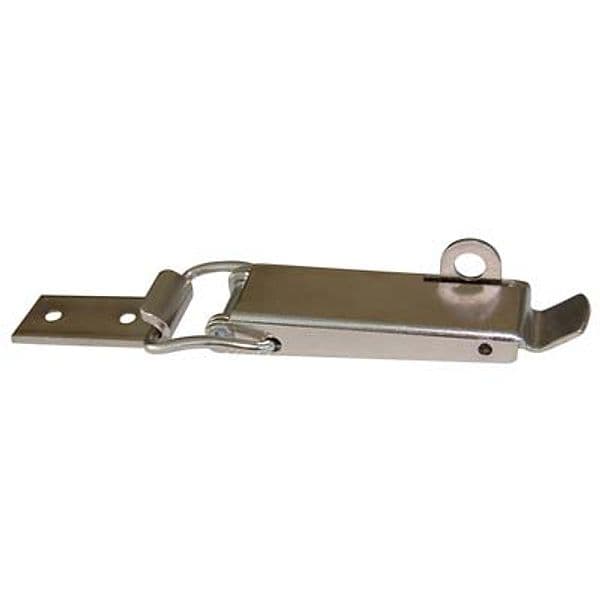 Chiusura a Leva Portalucchetto Nichelato 140,5 x 34 mm 10 Pezzi - 2