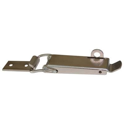 Chiusura a Leva Portalucchetto Nichelato 140,5 x 34 mm 10 Pezzi - 2