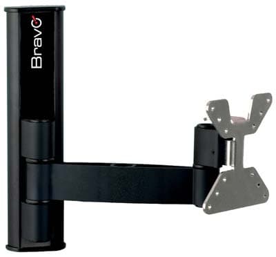 Supporto Tv Piatta Lcd 2 Bravo Acciaio Verniciato Nero 10 a 30 kg 20 - 2