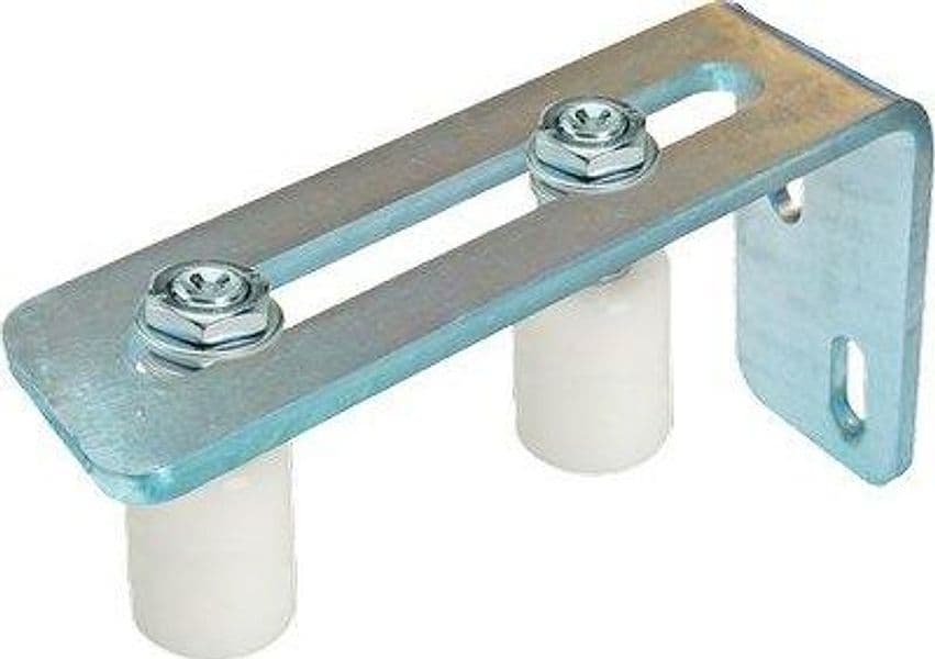 Piastra Guida Cancello 456 Combi Zinc Regolabile Mm 195X 50 S.canc Mm 102 - 2