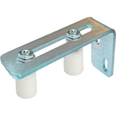 Piastra Guida Cancello 456 Combi Zinc Regolabile Mm 195X 50 S.canc Mm 102 - 2