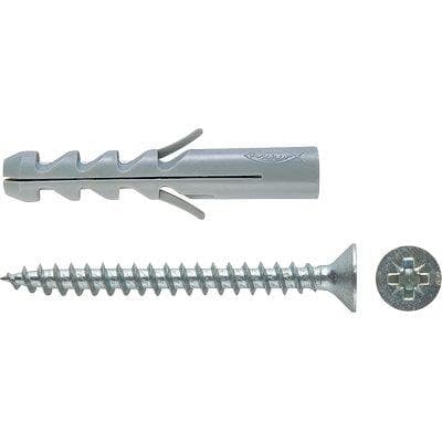 Tassello Nylon S V Fischer Vite TSP Cava Pz S 6 V 100 Pezzi - 2
