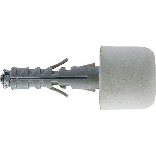 Tassello Nylon Sb Paracolpi Bianco Fischer Sb 9 x 12 50 Pezzi - 2