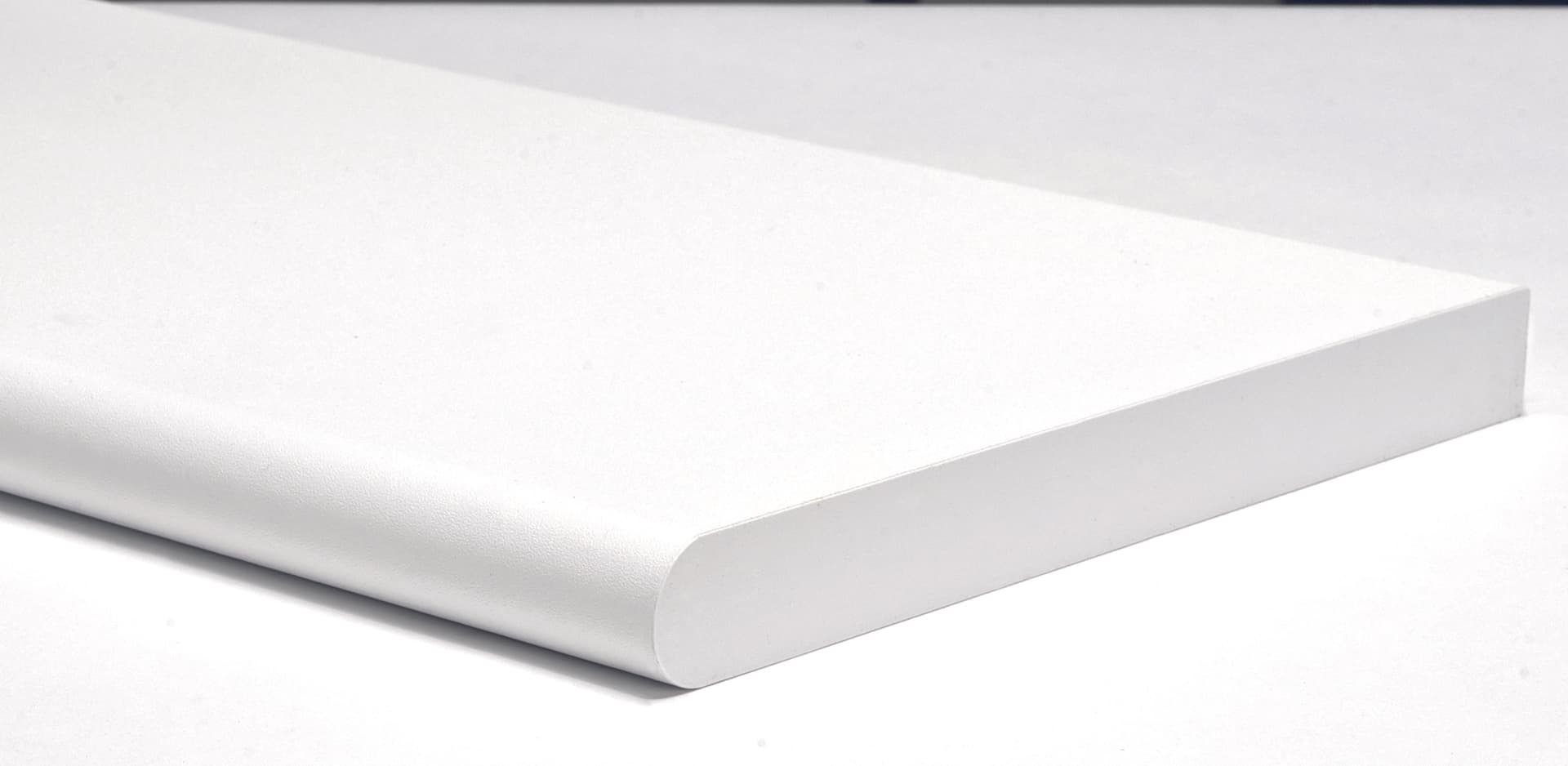 Mensola Murale Stondata Colore Bianco Cm 100 x 25X2 5 - 2