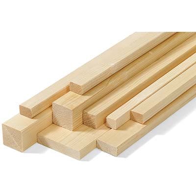 Listello Piallato Pircher Abete 15 x 20 mm H 2000 mm 20 Pezzi - 2