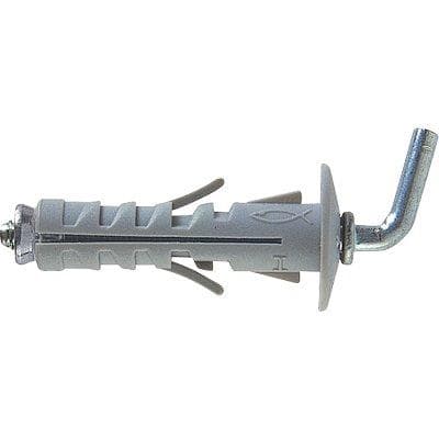 Tassello Nylon Sb Gancio Corto Fischer Sb 9 x 8 100 Pezzi - 2