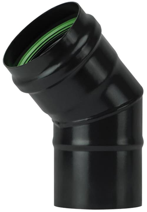 Gomito 45 ° per Stufa a Pellet Light senza Guarnizione Colore Codice 54715 - 2