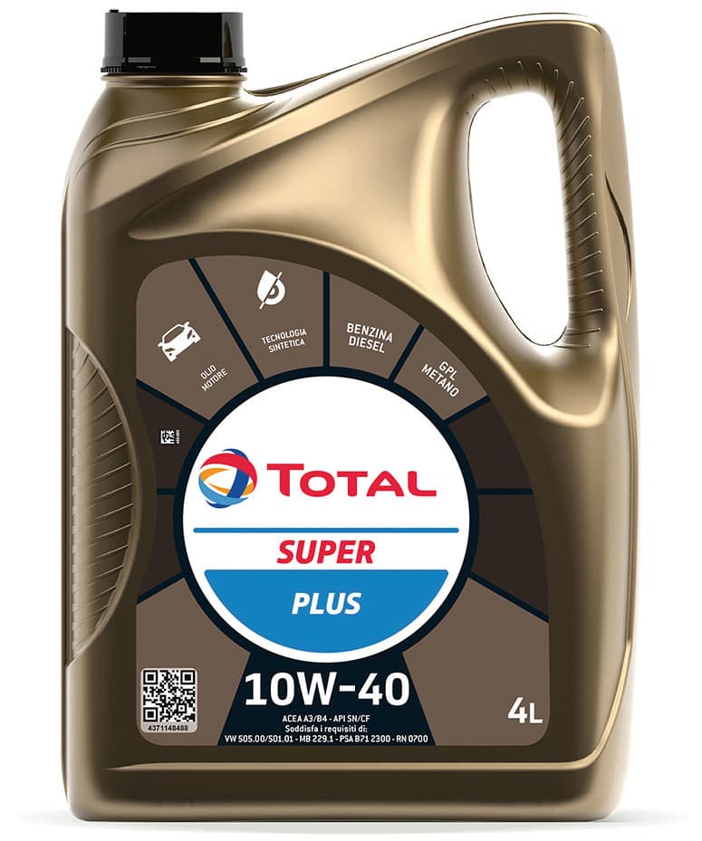Olio Motore Super Plus 10W40 L 4 3 Pezzi Total - 2