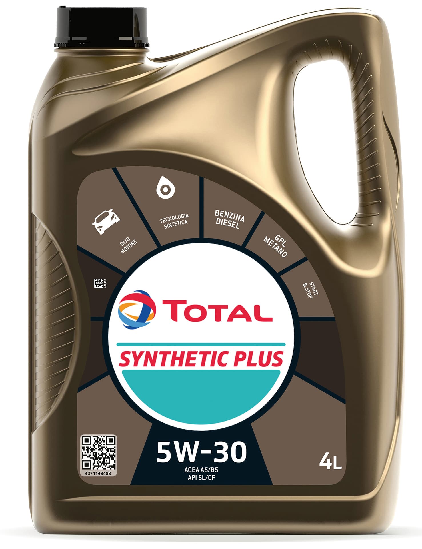 Olio Motore Synthetic Plus 5W30 L 4 3 Pezzi Total - 2