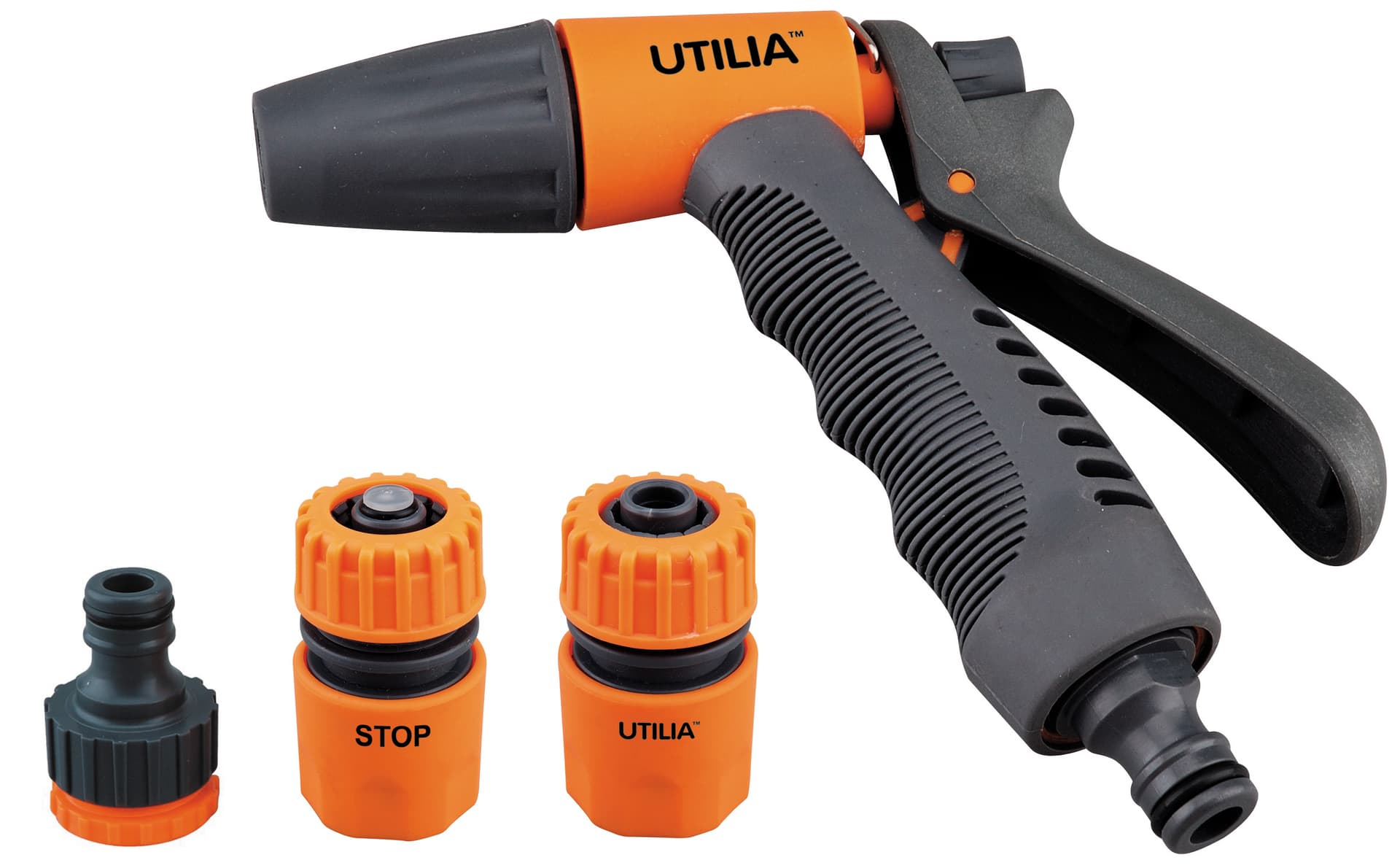 Set Irrigazione con Pistola 5 Pezzi. 12 Pezzi Utilia - 2