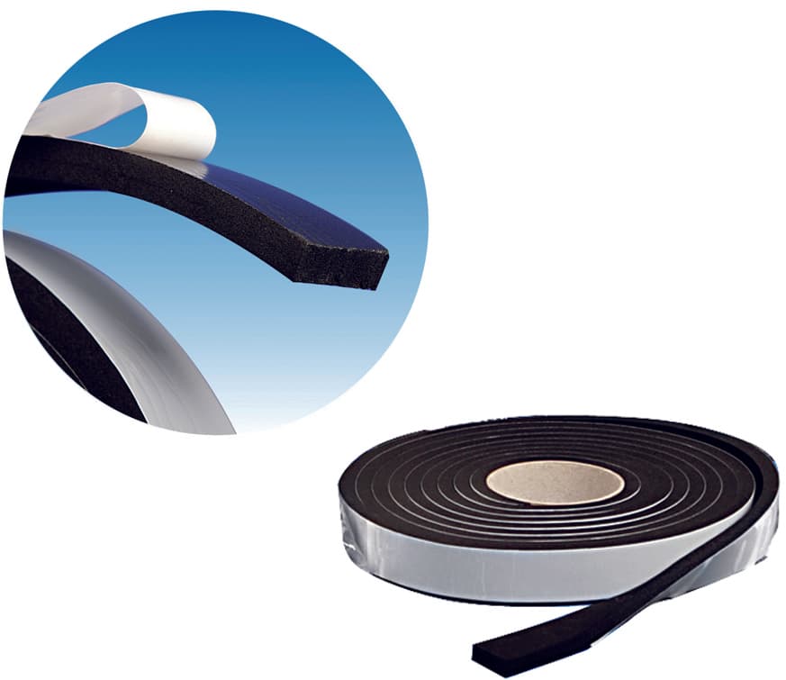 Parafreddo in Gomma M 10 mm 15 x 5 Nero - 2
