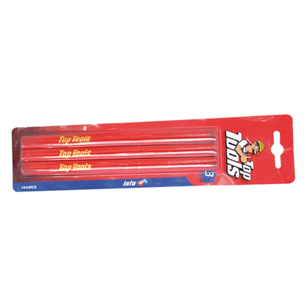 Matita da Carpentiere Toptools 5 Blister da 3 Pezzi - 2