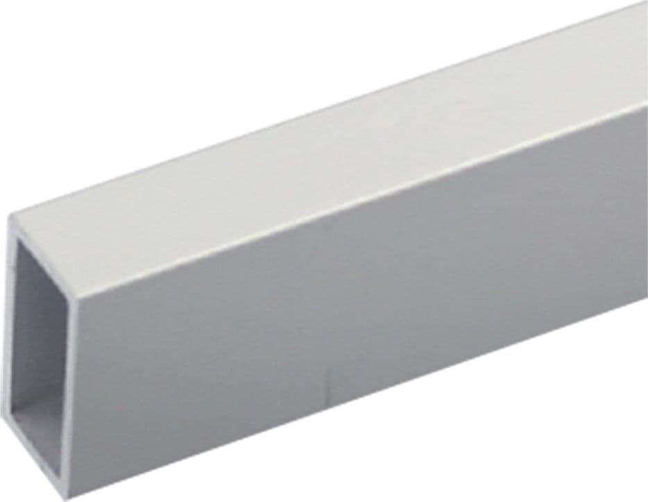 Profilo per Fai da Te Tubo Rettangolare 2 Col. Uniko 8 Pezzi 20 X 10 X in Alluminio 1 Mt - 2