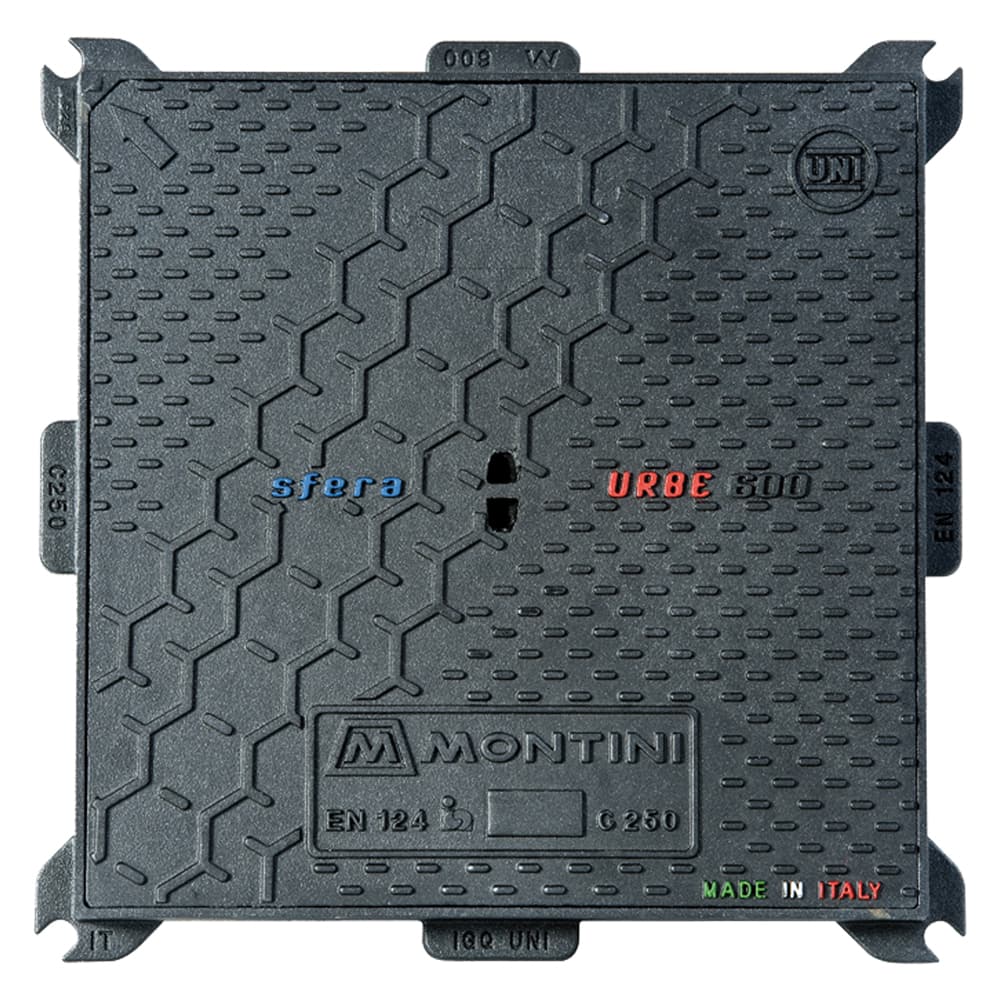 Chiusino Montini in Ghisa C250 Urbe 50 x 21 50 kg - 2