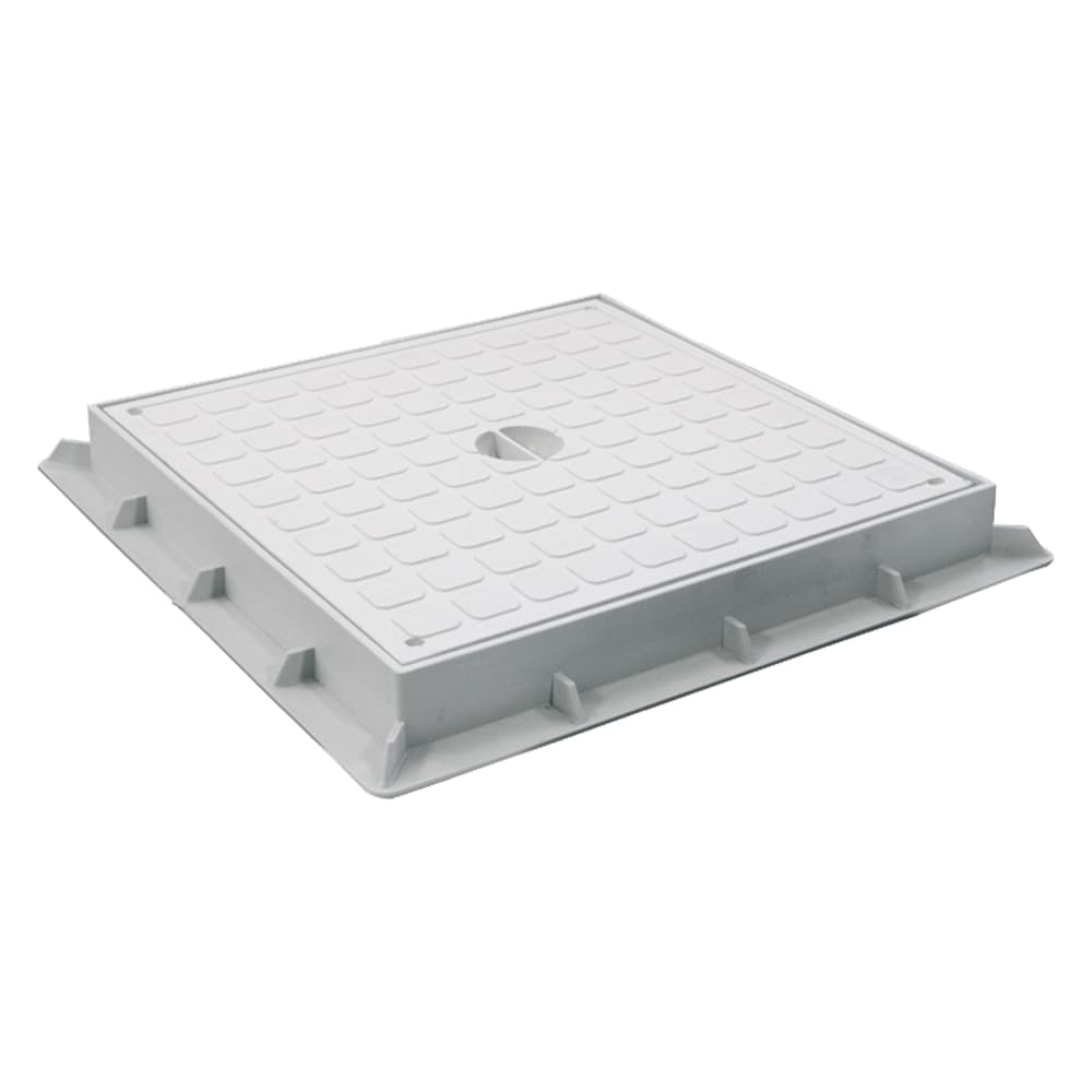Chiusino Pedonabile con Coperchio 20 x 20 cm - 2