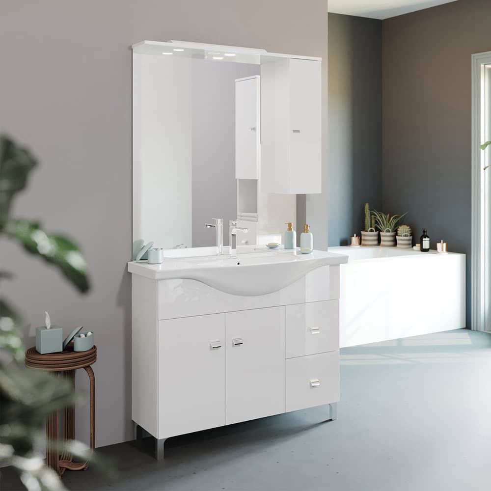 Mobile Bagno Savinidue Smart 105 Base 106 x 50 x H.88 - 2
