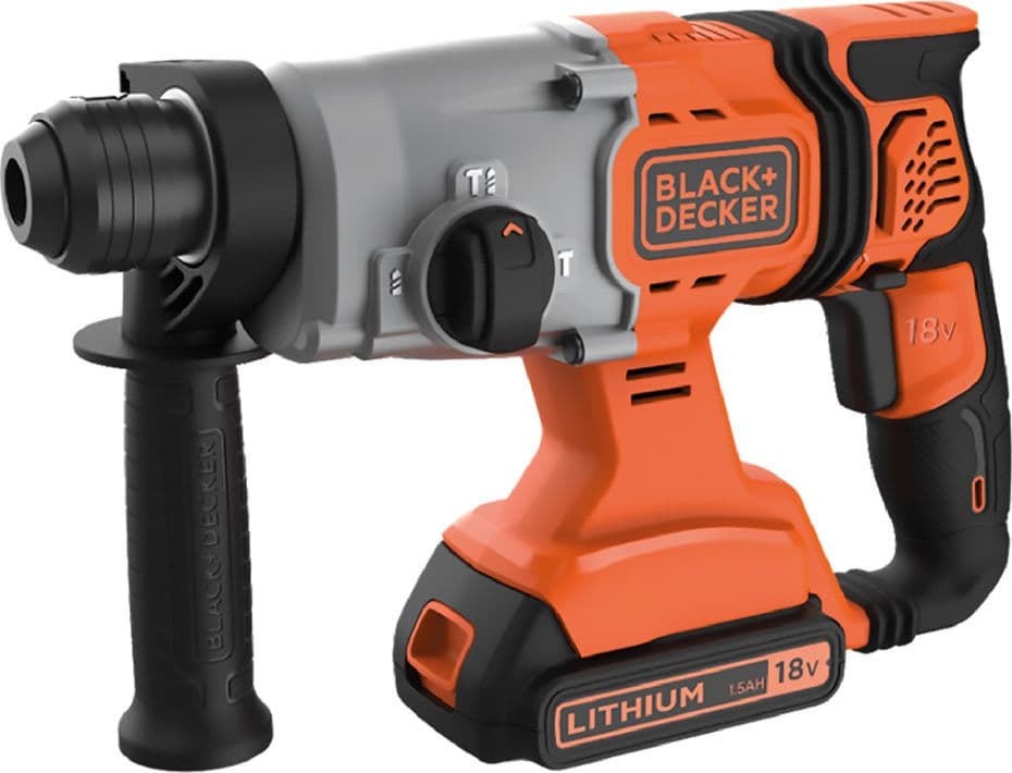 Martello Tassellatore Scalpellatore a Batteria Black Decker Bcd900e2k Qw - 2