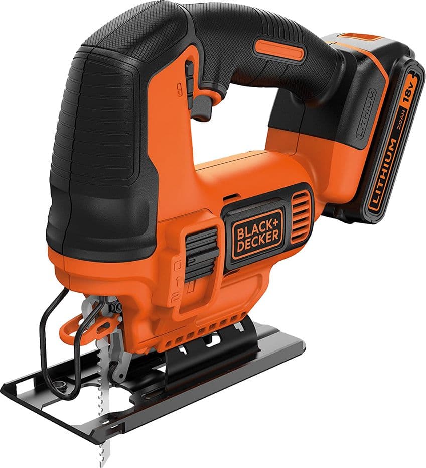 Seghetto Alternativo a Batteria Black Decker BDCJS18 Qw 18V 2 ah Litio - 2
