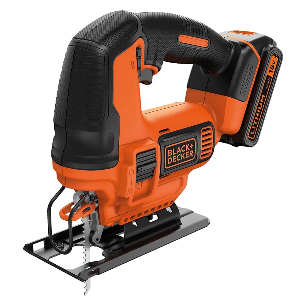 Seghetto Alternativo a Batteria Black Decker BDCJS18 Qw 18V 2 ah Litio - 2