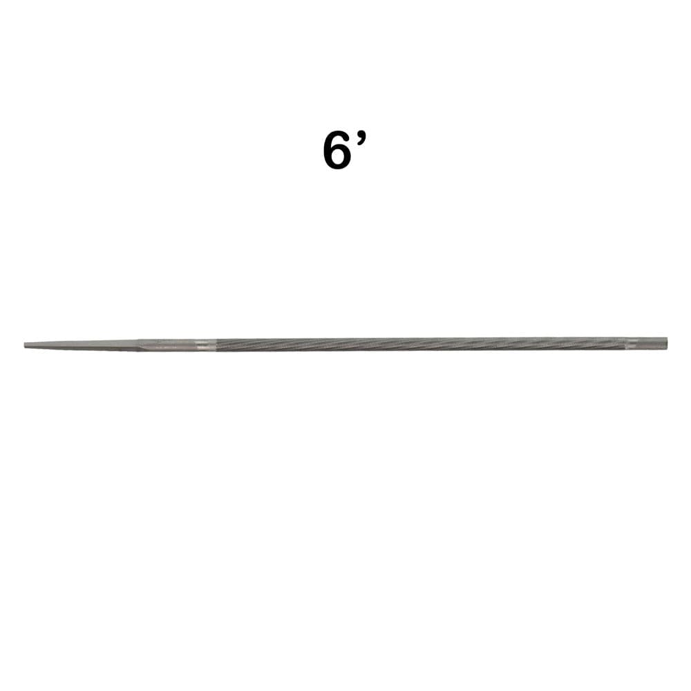 Lima Tonda per Seghe 1/8 Catena 1/4 Bahco 12 Pezzi 3,2 X 150 mm