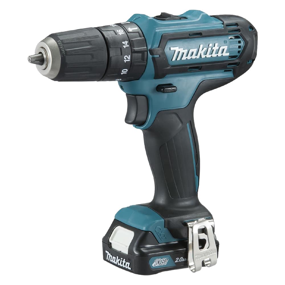 Trapano Avvitatore a Batteria con Percussione Makita HP333DSAJ 12V 2 x 2,0 - 2