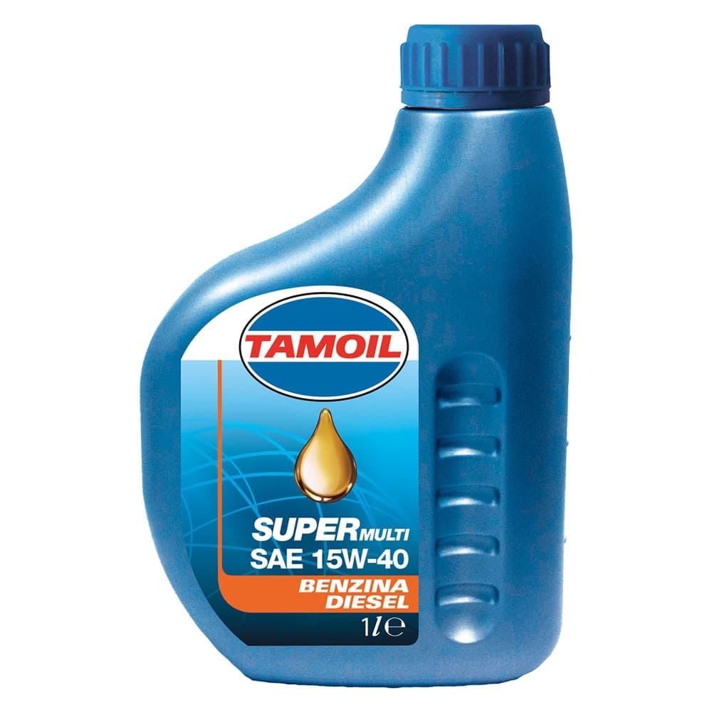 Olio Motore 15w40 Tamoil Supermulti 12 Pezzi 1 Lt