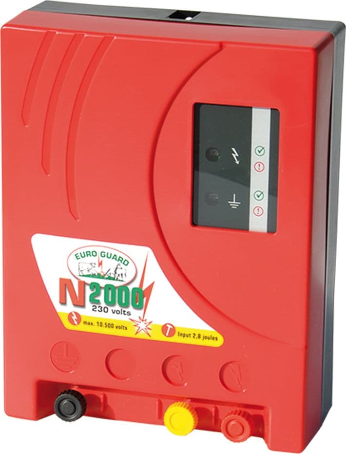 Elettrificatore Tensione Fino a 60 Km Albert Kerbl Euroguard N2000