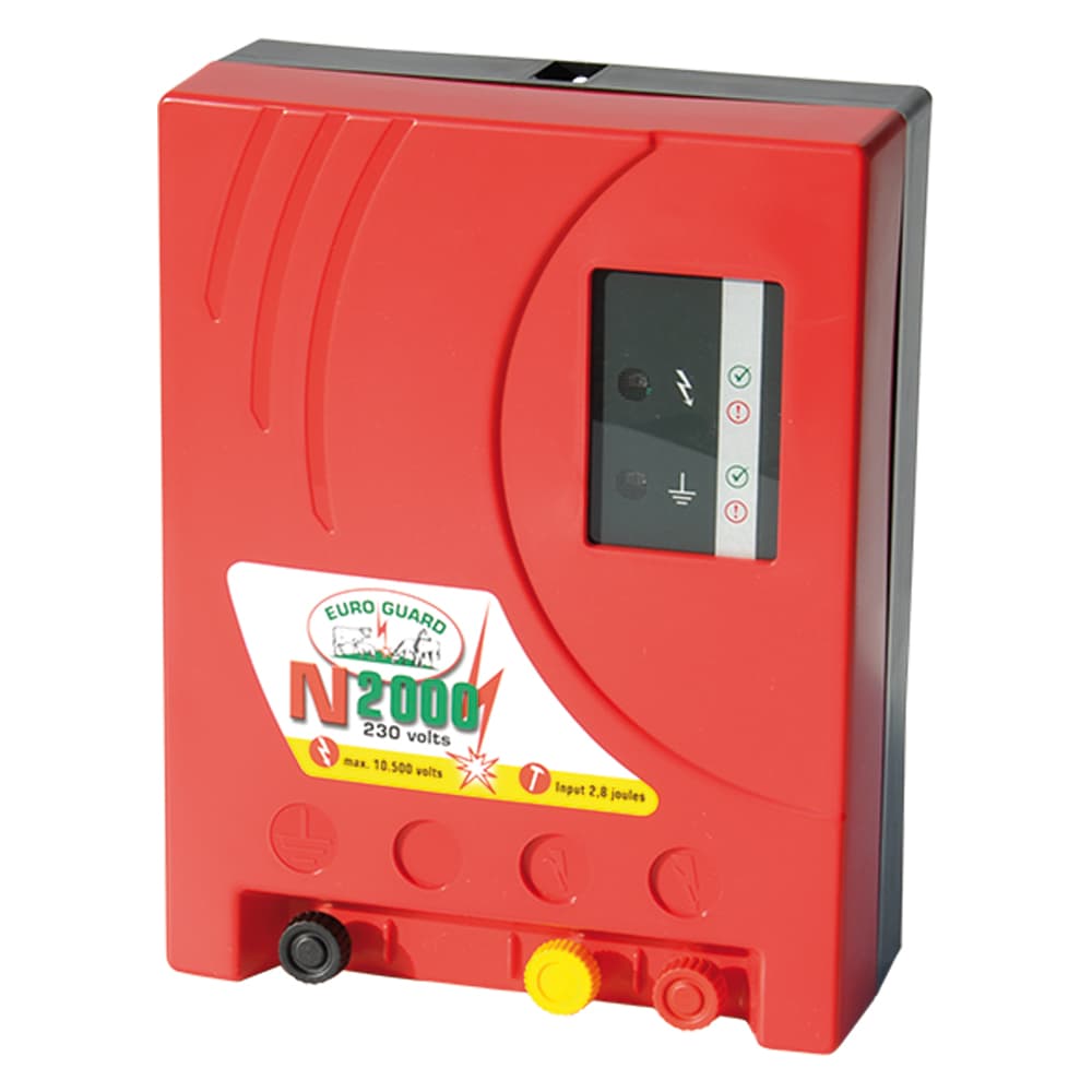 Elettrificatore Tensione Fino a 60 km Albert Kerbl Euroguard N2000 - 2